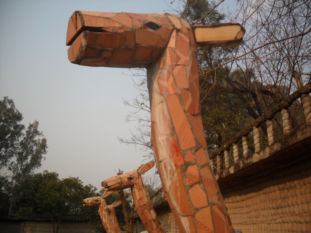 mosaic camels in Rock Garden Phase 3